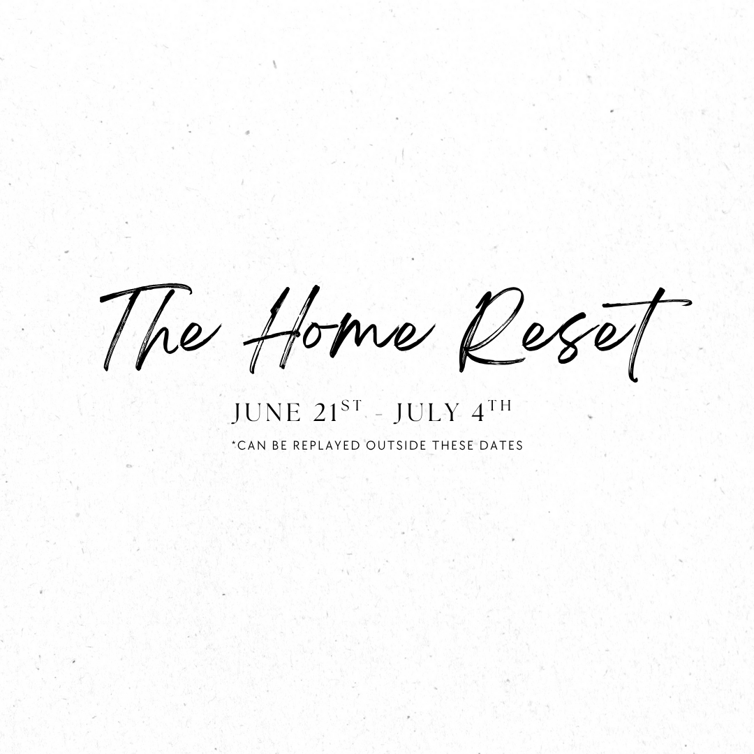 The Home Reset 2025