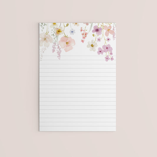 NOTEPAD A5 WILDFLOWERS