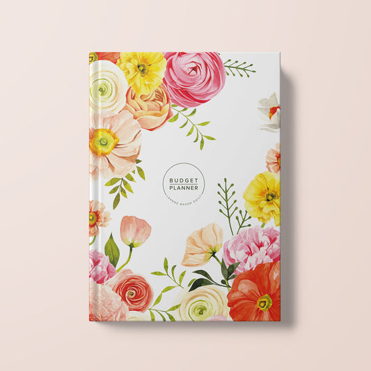 BUDGET PLANNER FLORAL