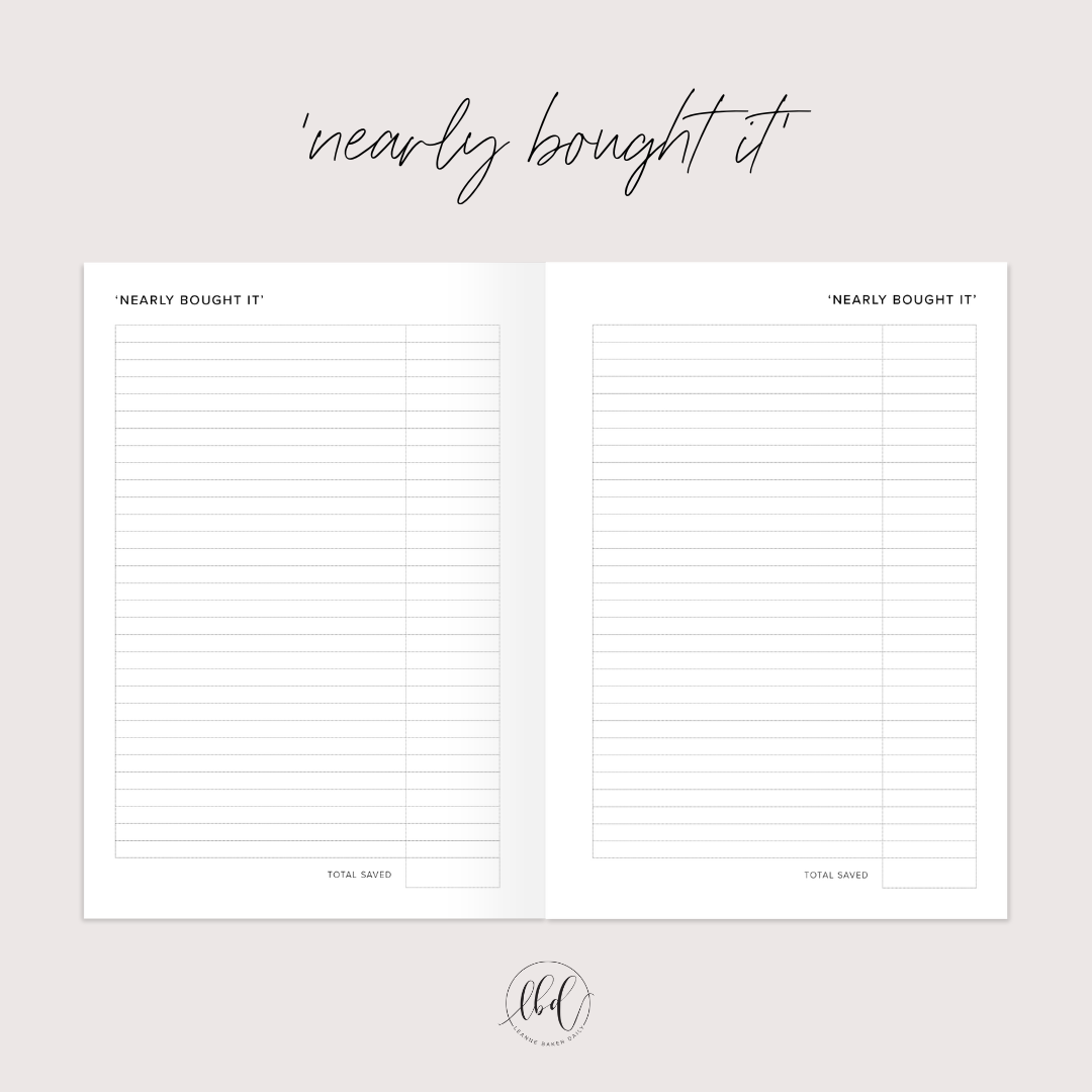 (Preorder) Budget Planner Daily Dash