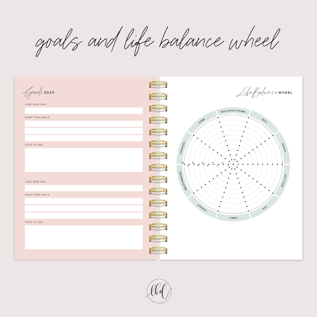 WEEKLY CREATE SPACE PLANNER - PINK