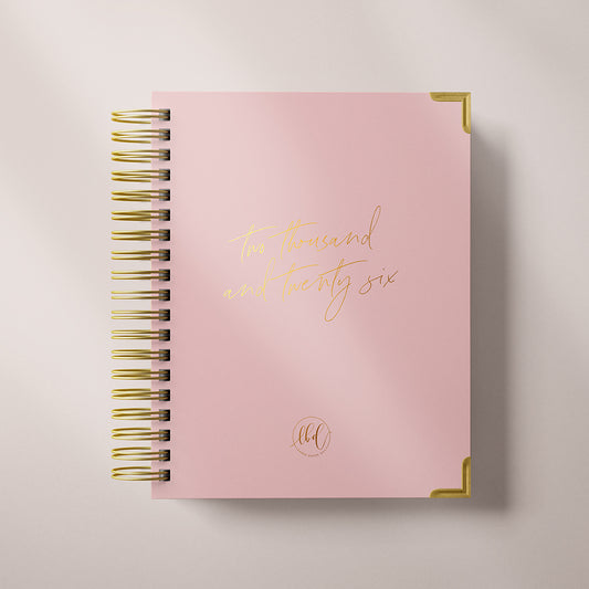 DAILY CREATE SPACE PLANNER - PINK