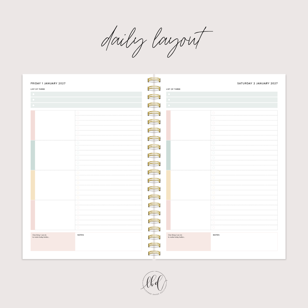 (Preorder) A4 Daily Blush and Bloom