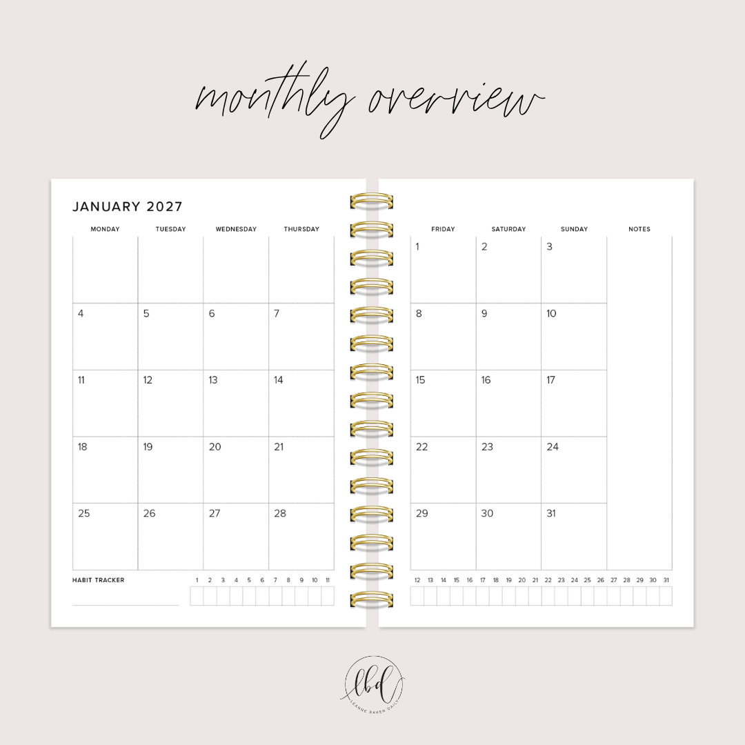 (Preorder) Weekly Signature Blush and Bloom