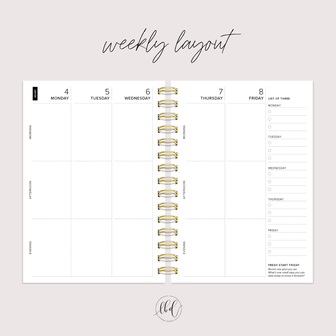 (Preorder) Weekly Signature Blush and Bloom