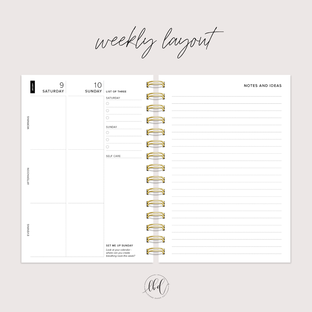 (Preorder) Weekly Signature Blush and Bloom