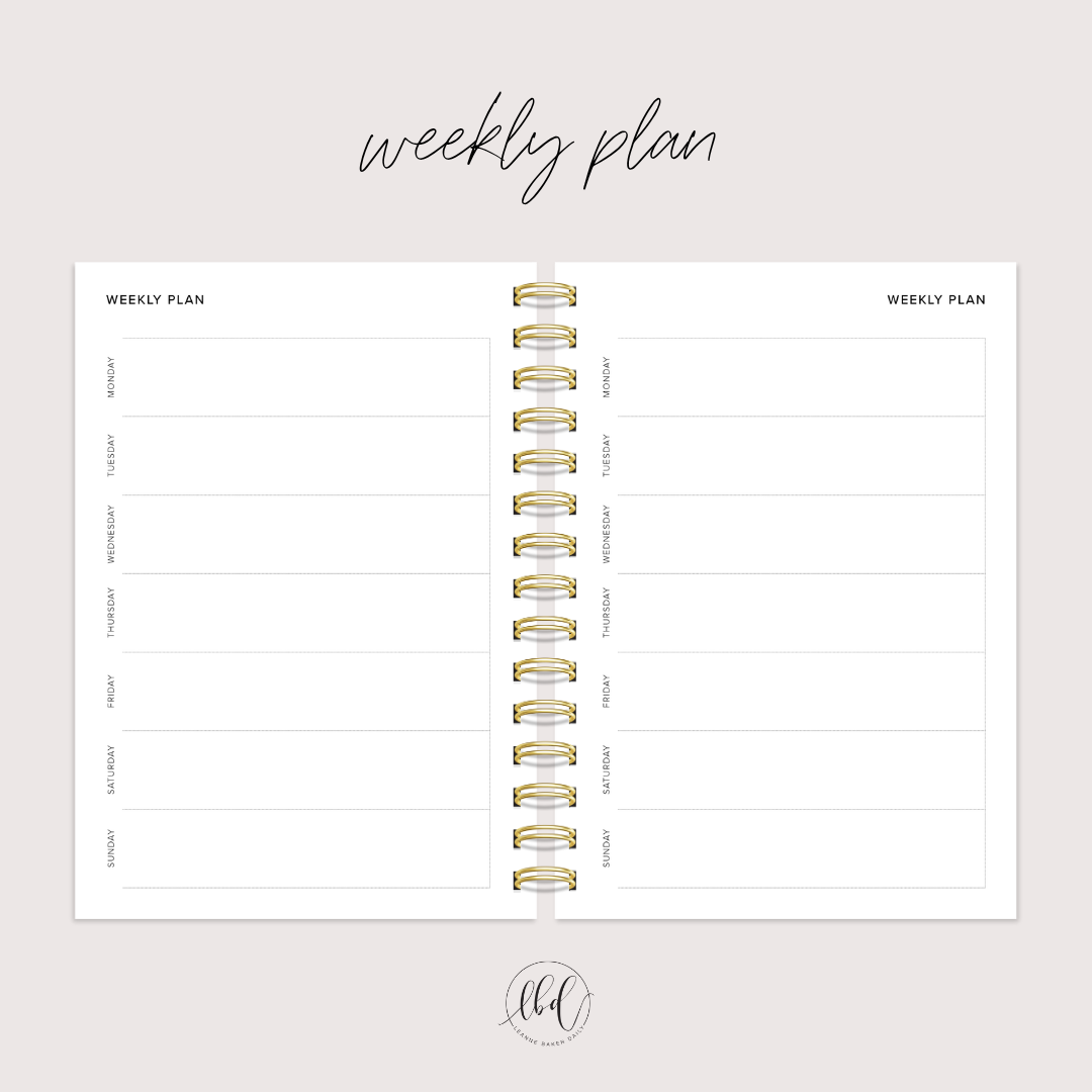 (Preorder) Weekly Signature Blush and Bloom