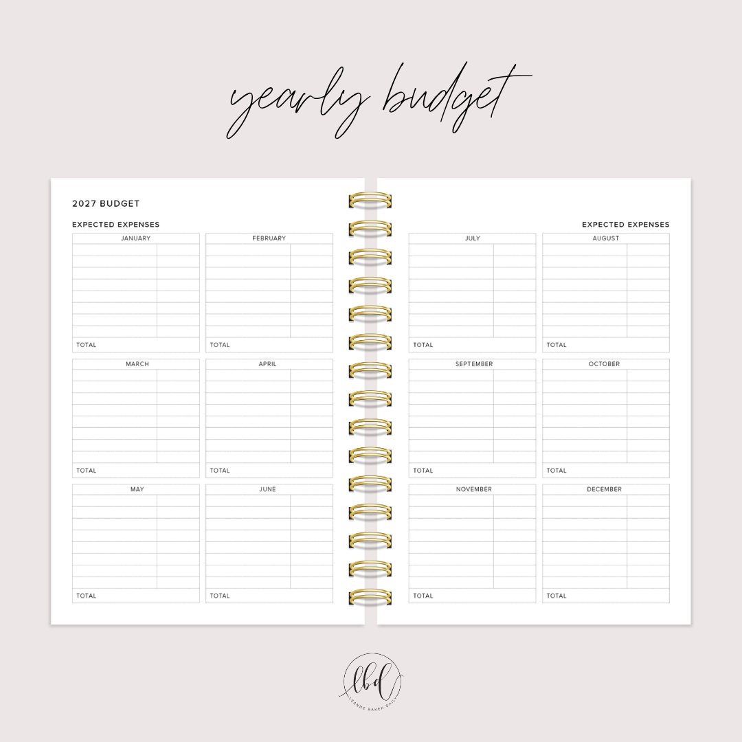 (Preorder) Weekly Signature Blush and Bloom