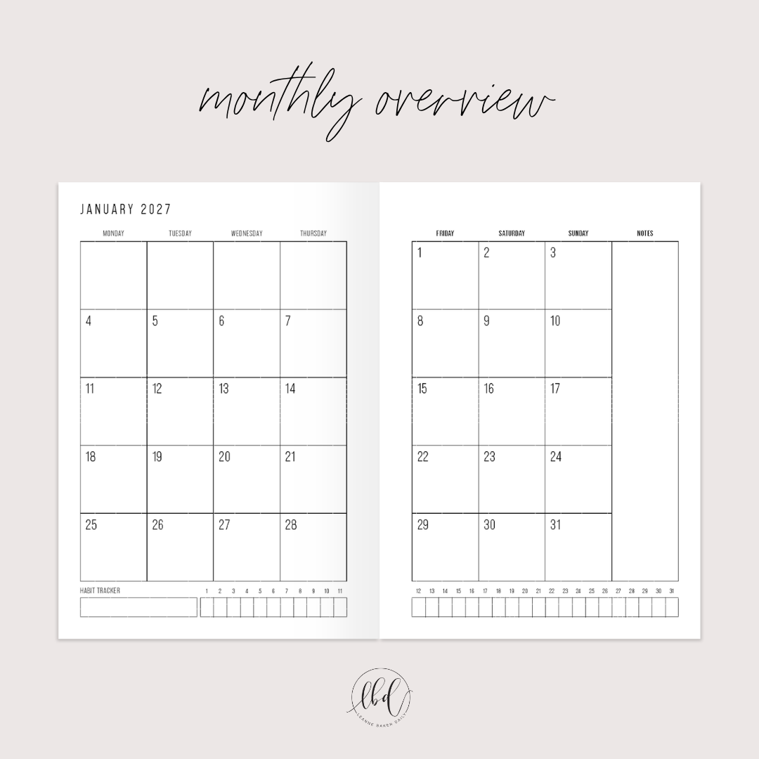 (Preorder) Slimline Year in Bloom