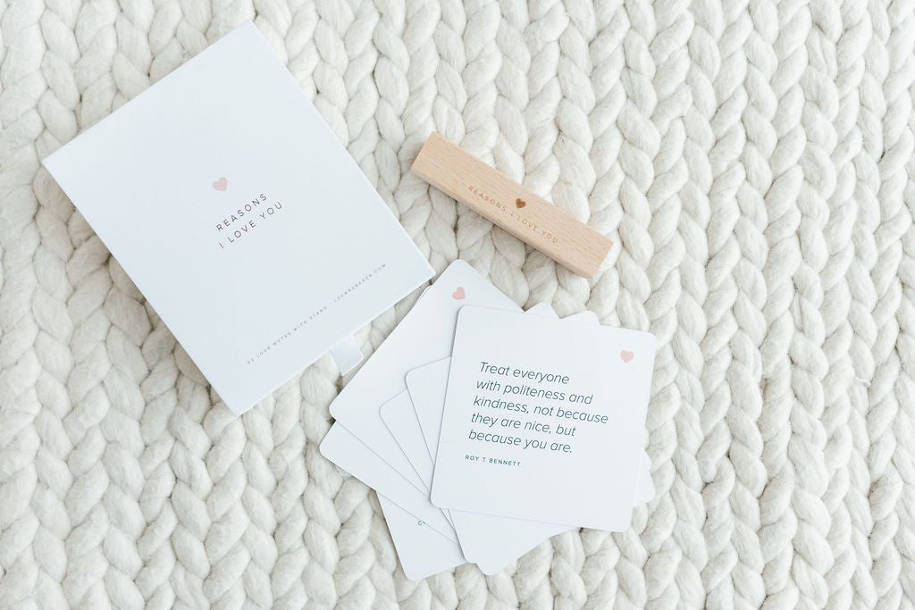 Reasons I Love You Cards